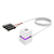 Botão LIga/Desliga, interruptor de mesa do computador com luzes LED coloridas na internet