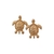 Aros Tortuga Gold - comprar online