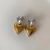 Aros Bicolor Juliet - Ke Chic Accesorios