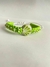 Pulsera de listón verde