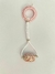 Llavero Trenzado Rosa - comprar en línea