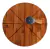 TABUA PARA PIZZA C/ CORTADOR 400X20 Ref.:TBP01/2 OESTE WOOD