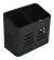 PORTA UTENSILIOS COM DUO INOX PRETO FOSCO AJ20249 MIMO STYLE na internet