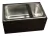 BATEDOR DE BORRA DE SOBREPOR FPRO INOX POLIDO FLAVORS