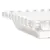 TRAVESSA RETANGULAR DE CRISTAL DE CHUMBO CORACAO 30x13x3cm LYOR na internet