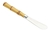 CJ 4 ESPATULAS DE ACO INOX C/CABO DE PLASTICO BAMBU NATURAL LUXO 16cm LYOR na internet