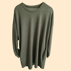 SWEATER LARGO LANILLA