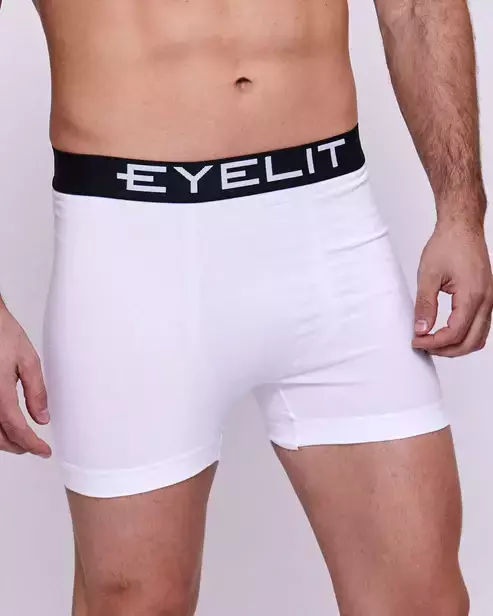 BOXER UNISEX SEAMLESS LISO ALG Y LYCRA C/ELASTICO A LA VISTA