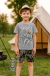 Pijama Infantil Menino Verão Brilha No Escuro 10 E 12 na internet