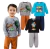 Imagem do Conjunto Infantil Menino Calça Moletom peluciada E Camiseta Manga Longa