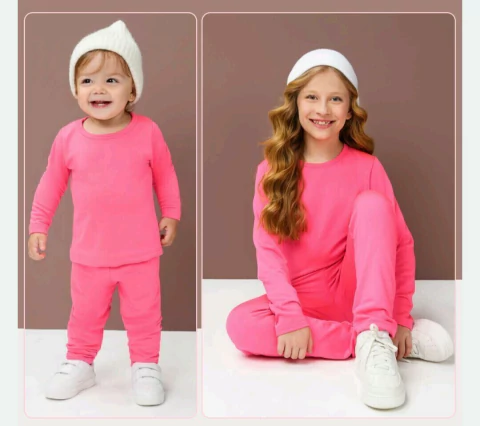 Conjunto Térmico Infantil Flanelado - comprar online