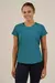REMERA RUNNING MINICUADRO PETROLEO - comprar online