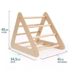 Triángulo Didáctico Montessori Pikler Waldorf - comprar online