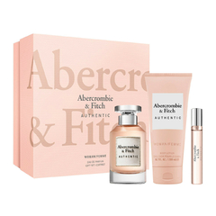 ABERCROMBIE & FITCH A&F Authentic ESTUCHE 3 pzs dama