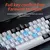 Teclado Mecânico Gaming MUCAI-MK61 USB , Interruptor Vermelho, RGB Backlit, Hot - comprar online