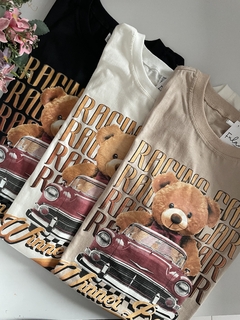 T-Shirt Slim Racing Urso - comprar online