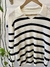 Sweater rayado con cuello en internet