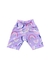 Biker arcoiris lila beba