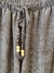 Pantalon rayado con abertura en tobillo - Margo