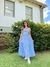 Vestido MIDI listrado
