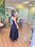 Vestido MIDI com bojo preto - comprar online