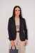Blazer de Alfaiataria Preto
