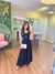 Vestido MIDI com bojo preto