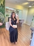 Vestido MIDI com bojo preto na internet