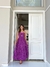 Vestido MIDI animal print fucsia - CONECTADA STORE