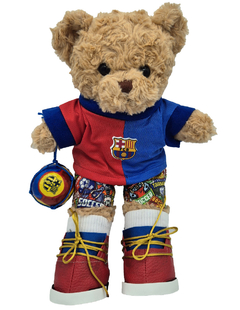 FutbolOso - Oso jugador de fútbol soccer 35 cm (FC Barcelona) - comprar en línea