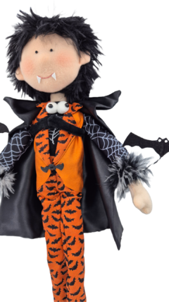 Vampiro Halloween 70 cm con capa y y murciélagos - tienda en línea