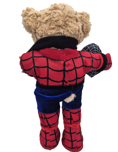 SpiderBear - Oso superhéroe araña con yeso 35 cm - tienda en línea