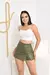 Short Saia Couro Ecologico - drimyfashions