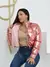 Jaqueta Puffer Metalizado Classic Fashion