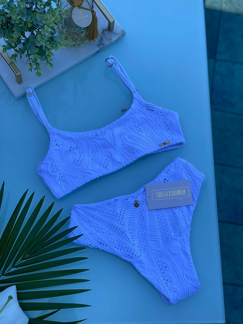 Biquini Julie Renda Branco