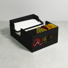 SERVILLETERO DE EXTERIOR CON PORTA ADEREZOS - comprar online