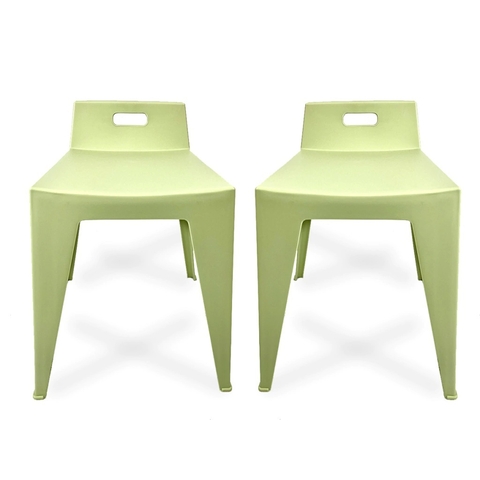 Par Banquetas Bajas Diseño Moderno California
