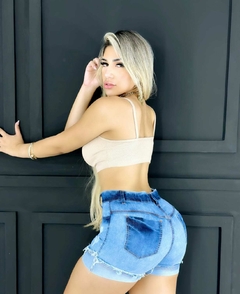 Short Jeans Cintura Alta