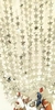 Cortinas metalizadas estrellas en internet