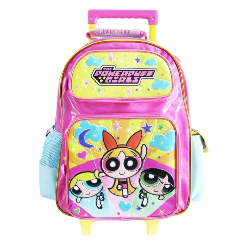 Mochila Las Chicas Superpoderosas Heart 16" c/carro - comprar online