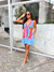 Vestido Curto Passeio Azul - Bella Maia | Moda Feminina 
