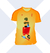 Remera Dino Arquero Naranja
