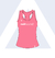 Musculosa zaalhockey Rosa