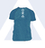 Remera Desnivel Verde Agua - comprar online