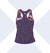 Musculosa Olas Violeta - comprar online