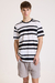 (33134540) REMERA LUTON STRIPES - tienda online