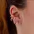BRINCO EARHOOK FIOS DOURADOS - comprar online