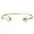 BRACELETE CORAÇÃO OURO