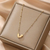 collar de corazón