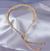 Elegante Pulsera Anudada Dorada - comprar en línea